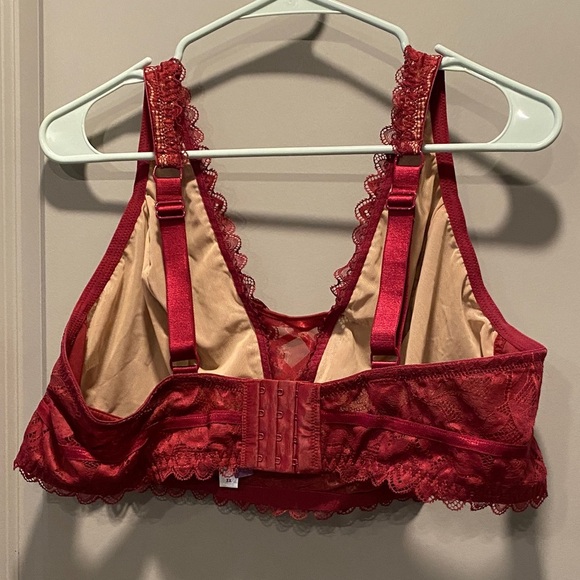 Adore Me Scarlet Lace Bralette 3X - Picture 4 of 7